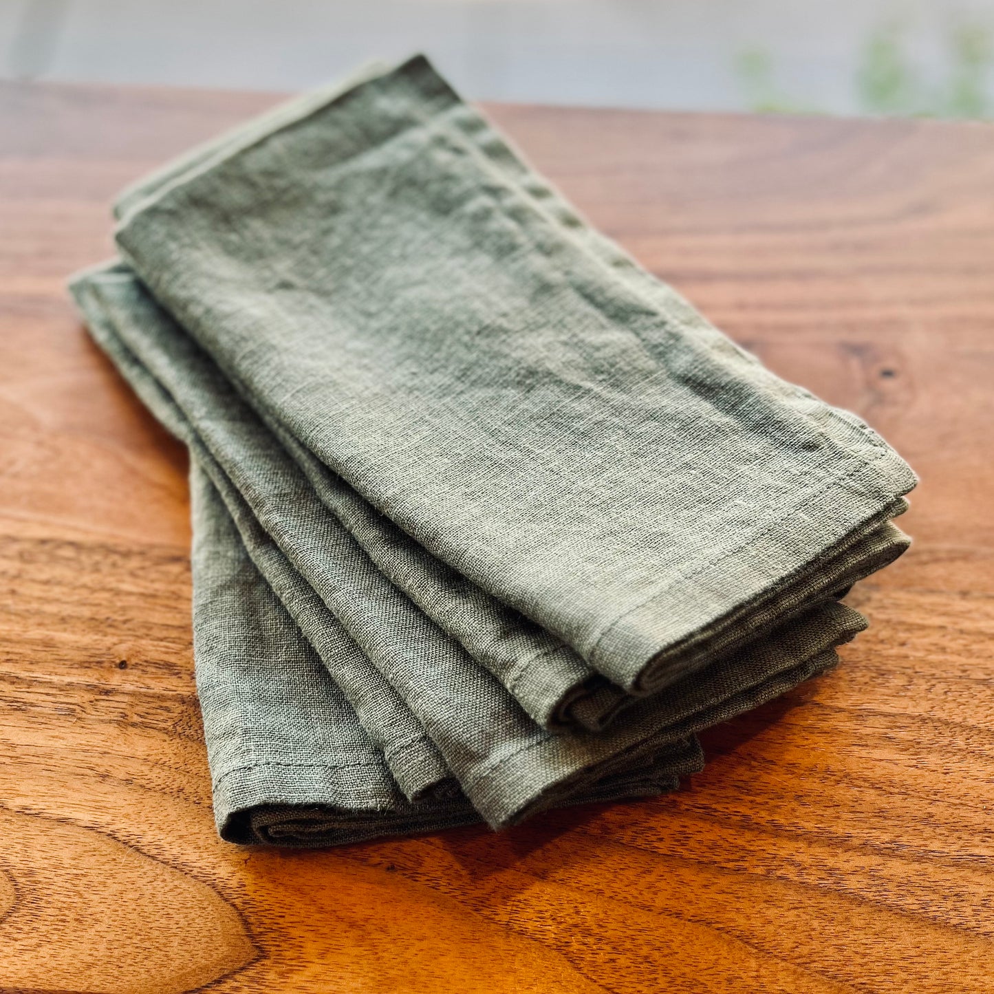 Heirloom Linen Napkins, set of 6